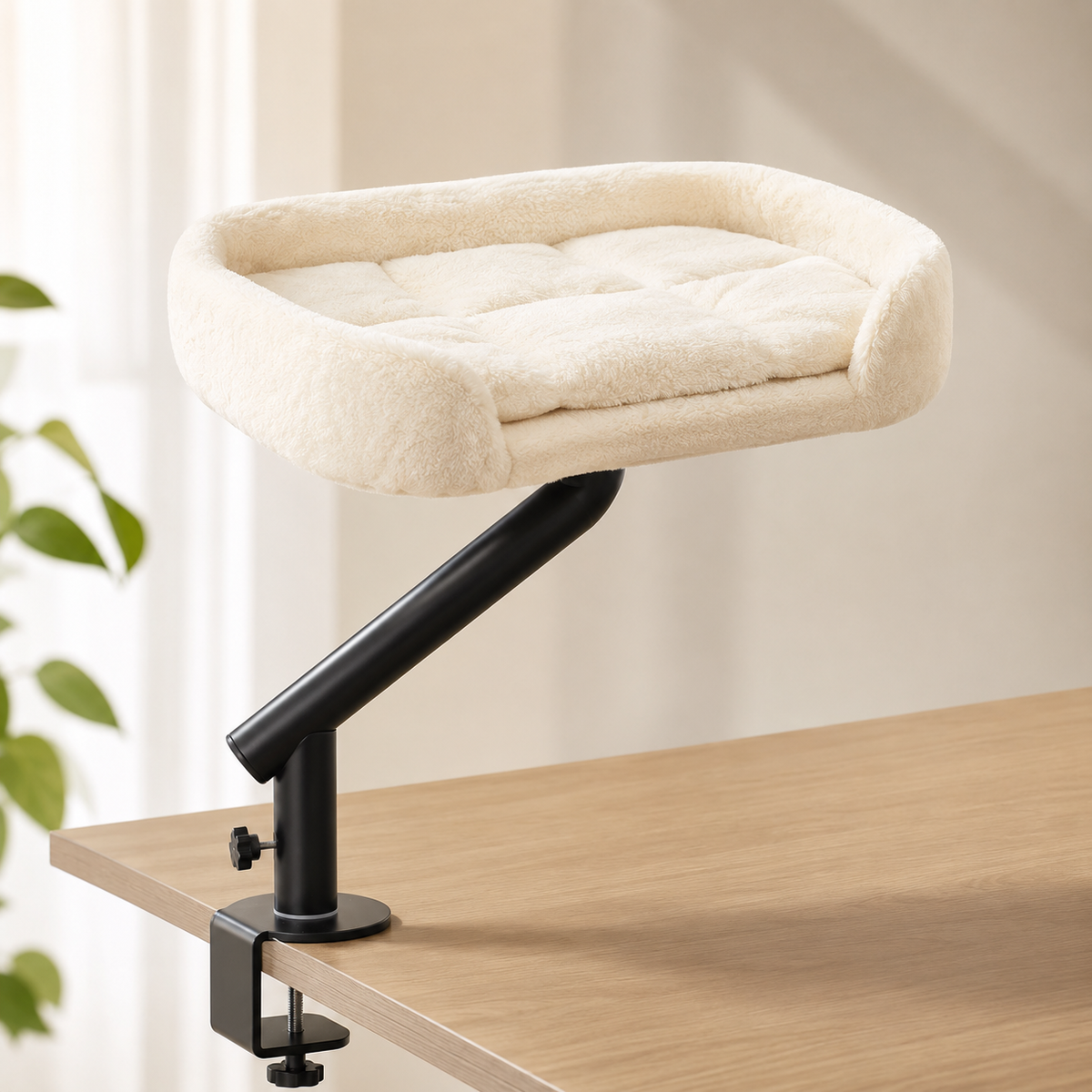NestlyPurr™ Elevated Cat Perch Bed